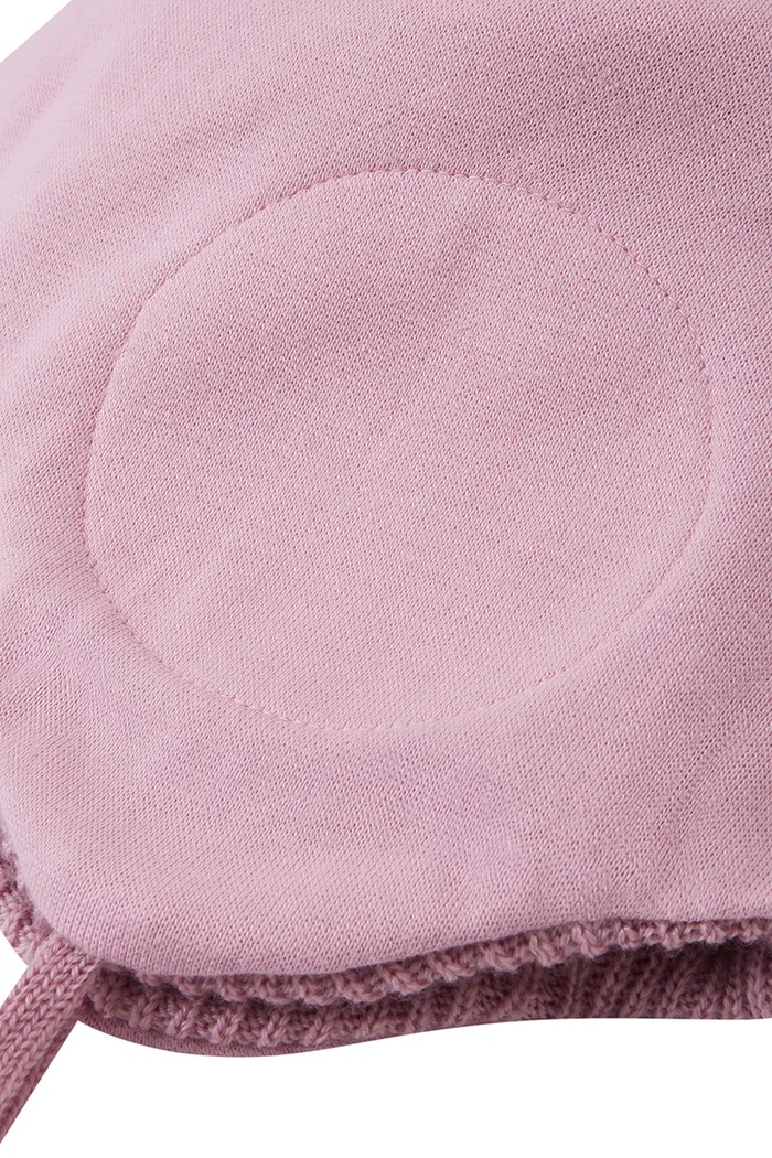 Czapka z pomponem dziecięca wełniana Kumpi Reima 5300374A.9BY2 różowy