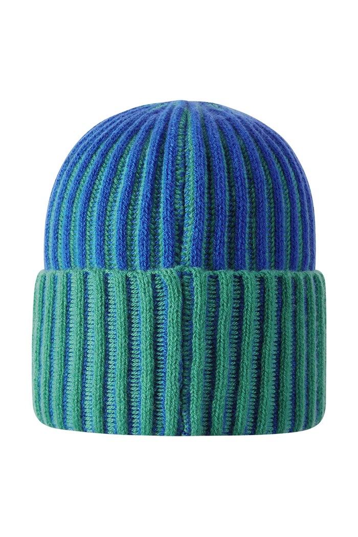 Chłopiec Reima Czapka beanie dziecięca z wełną Veikee 5300371A.9BY2 niebieski
