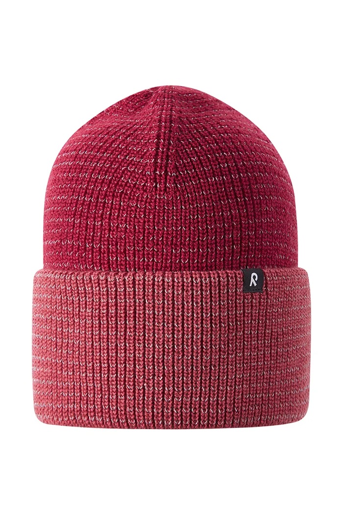 Reima Czapka beanie dziecięca z wełną Vihje 5300370A.9BY2 czerwony AW26