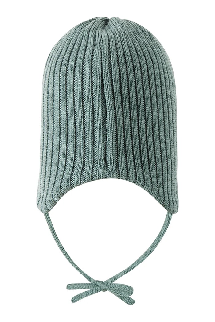 Reima Czapka beanie dziecięca z wełny merino Myssytys 5300324A.9BY2 turkusowy AW26