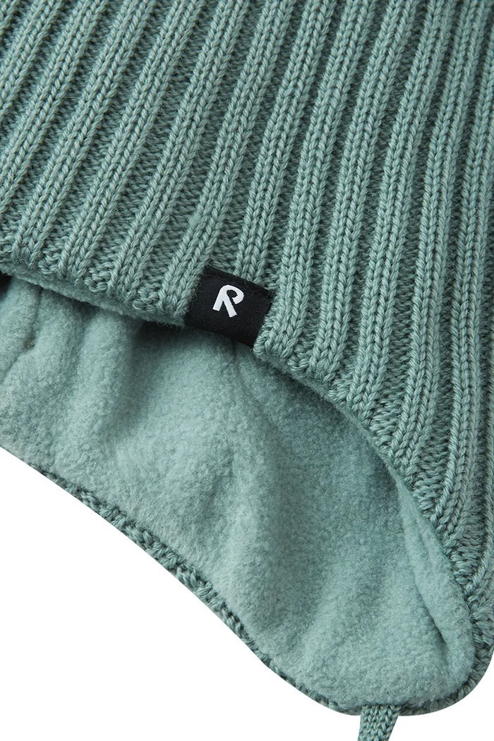 Chłopiec Reima Czapka beanie dziecięca z wełny merino Myssytys 5300324A.9BY2 turkusowy