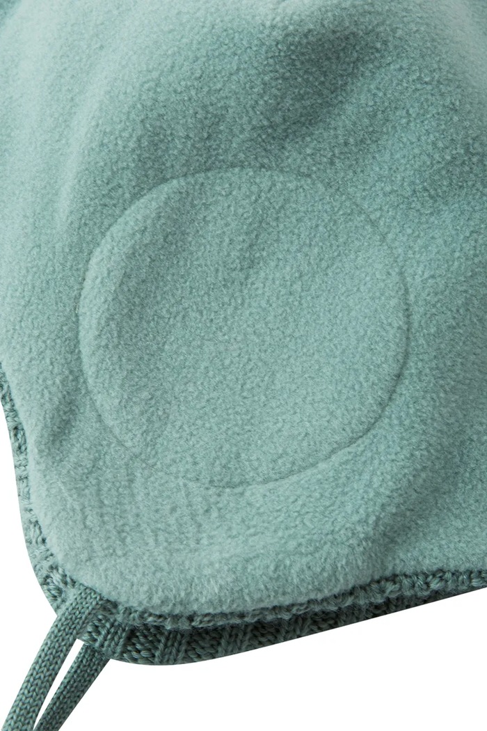 Czapka beanie dziecięca z wełny merino Myssytys Reima 5300324A.9BY2 turkusowy