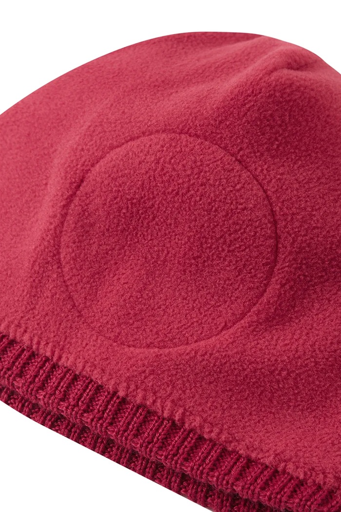 Czapka beanie dziecięca z wełną merino Kalotti Reima czerwony 5300232B.9BY2