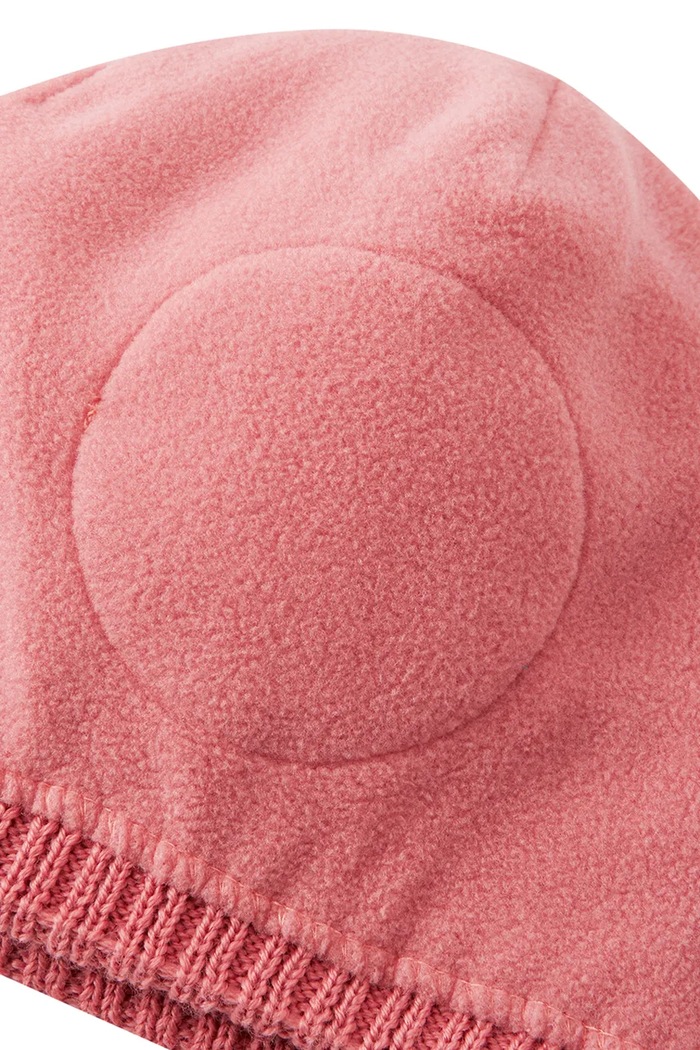 Czapka beanie dziecięca z wełną merino Kalotti Reima 5300232B.9BY2 różowy
