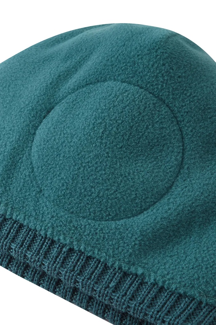 Czapka beanie dziecięca z wełną merino Kalotti Reima 5300232B.9BY2 turkusowy
