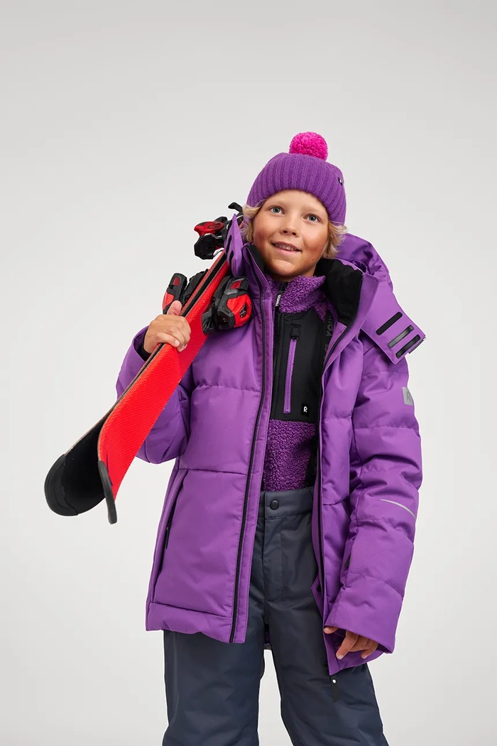 Reima Czapka z pomponem dziecięca z wełną Topsu 5300227B.9BY2