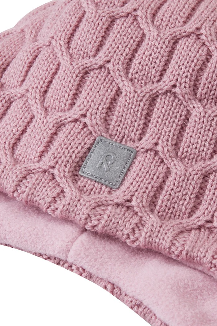 Chłopiec Reima Czapka z pomponem dziecięca Nunavut 5300065B.9BY2 różowy