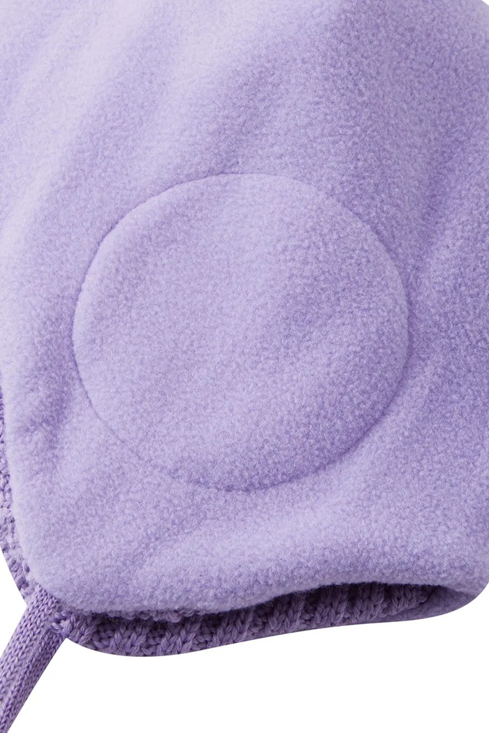 Czapka z pomponem dziecięca Paljakka Reima 5300035C.9BY2 fioletowy