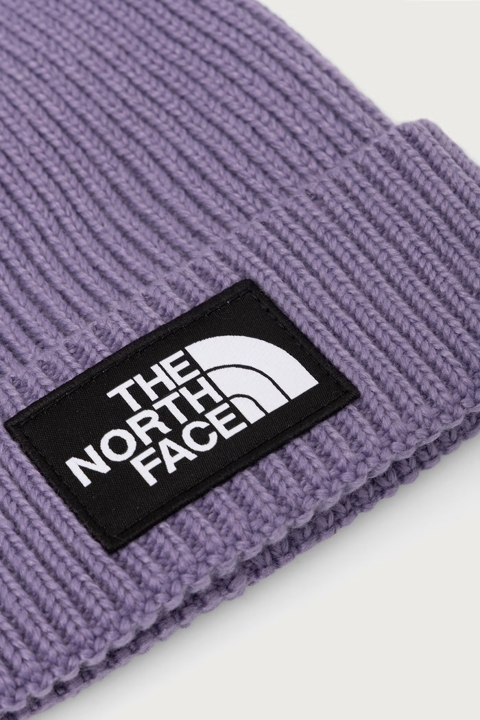 Dječaci The North Face Beanie kapa za djecu KIDS TNF LOGO BOX CUFFED BEANIE NF0A8CGUNNK1 ljubičasta