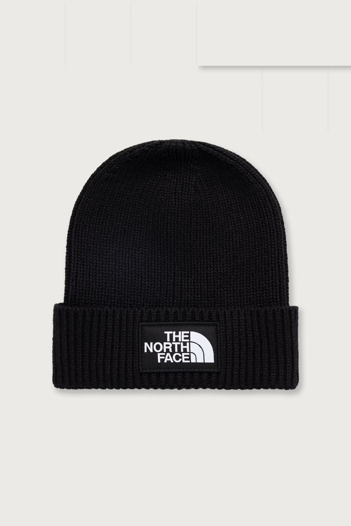 The North Face Σκούφος beanie παιδικός KIDS TNF LOGO BOX CUFFED BEANIE μαύρο NF0A8CGUJK31