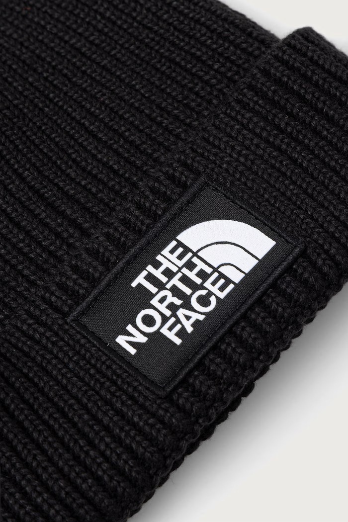 The North Face Σκούφος beanie παιδικός KIDS TNF LOGO BOX CUFFED BEANIE NF0A8CGUJK31 μαύρο AW26