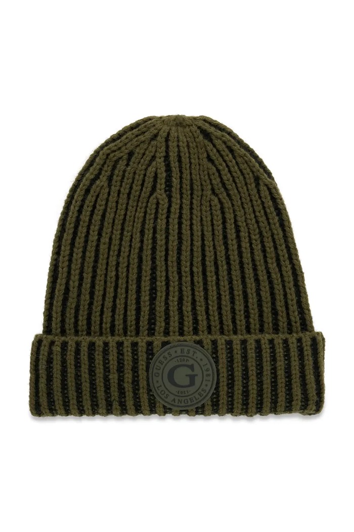 Guess Czapka beanie niemowlęca zielony H6BZ02.Z1555.9BY2