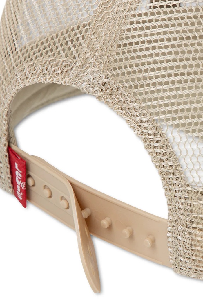 Dječaci Levi's trucker kapa za djecu pamučna LEVIS TRUCKER CAP 9A8685 bež