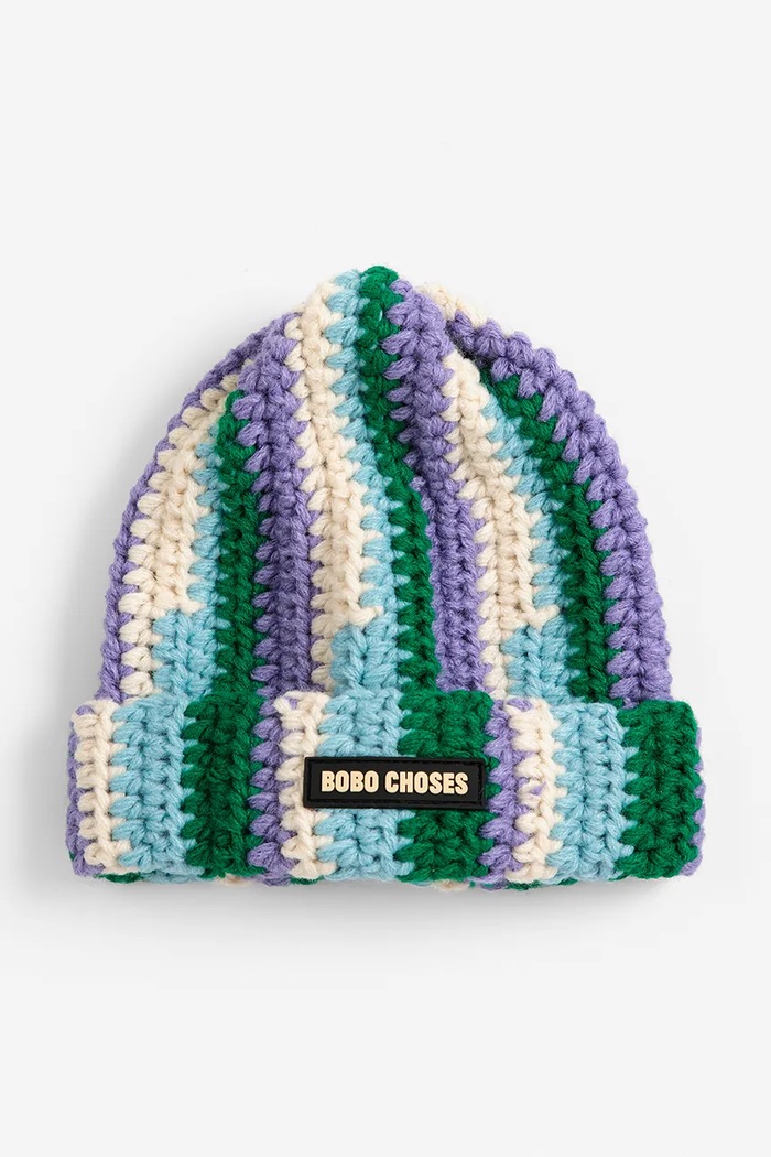 Bobo Choses Шапка бийни за деца 226AI044 син AW26
