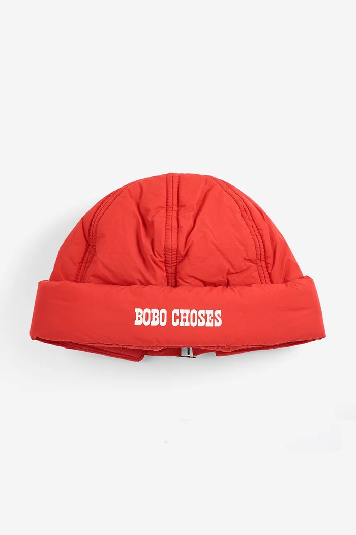 Bobo Choses Czapka dziecięca 226AI037 czerwony AW26