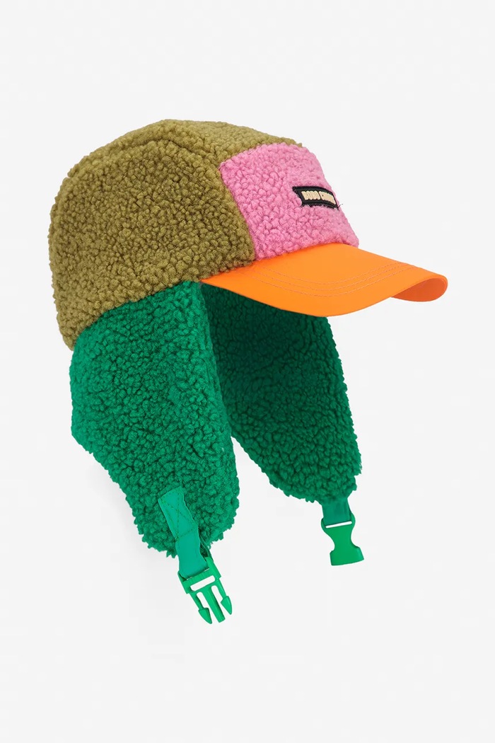 Bobo Choses Detská baranica 226AI031 zelená AW26