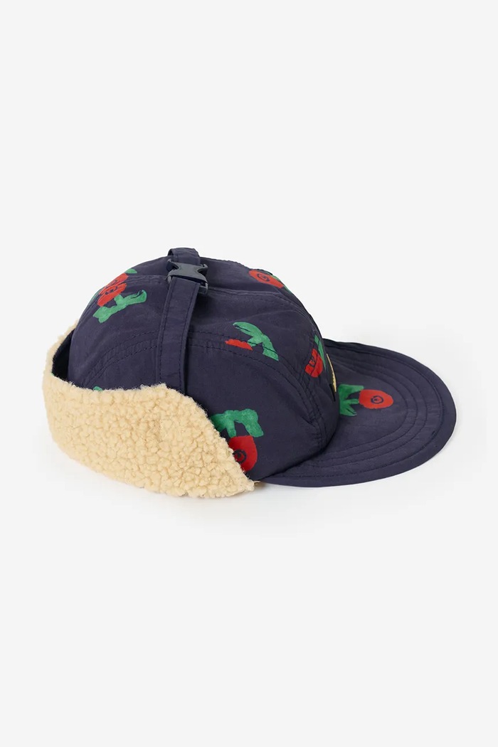 Czapka uszatka dziecięca Bobo Choses granatowy 226AI024