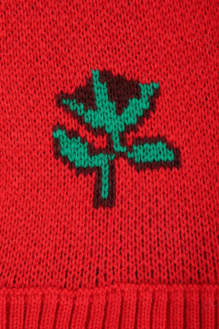 Kaptur dziecięcy Blossom Bobo Choses 226AH039 czerwony