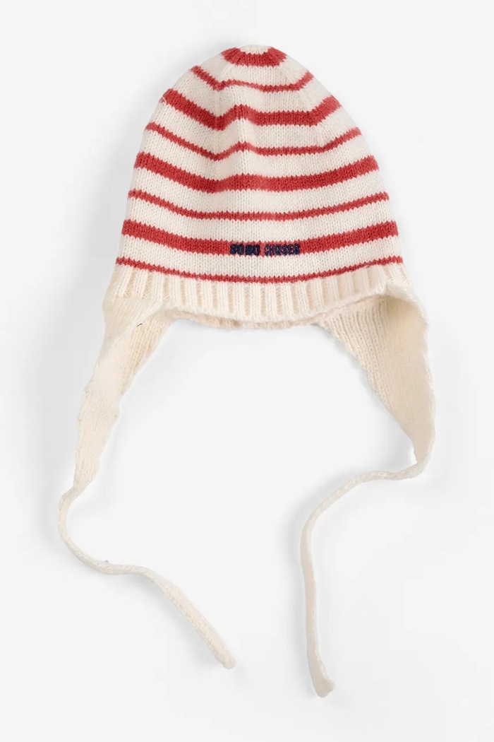 Bobo Choses Czapka dziecięca 226AH038 beżowy AW26