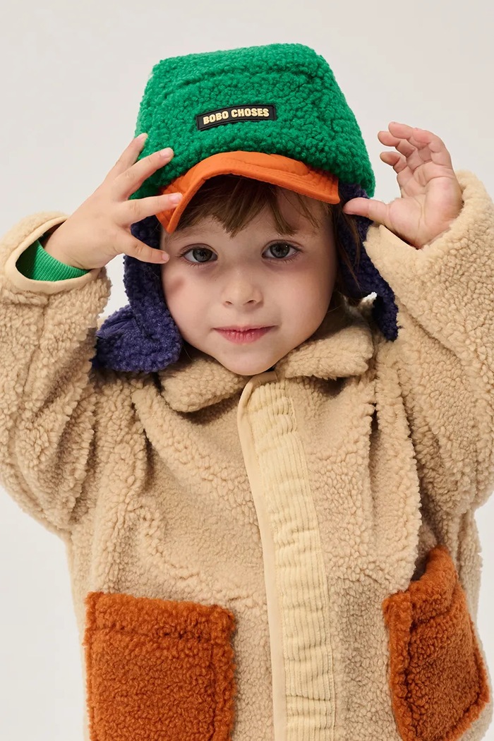 Detská baranica Bobo Choses 226AH036 zelená