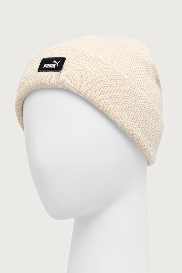 Puma czapka beanie dziecięca CLASSIC Low Crown Beanie Jr 276060.9BY2 beżowy AW26