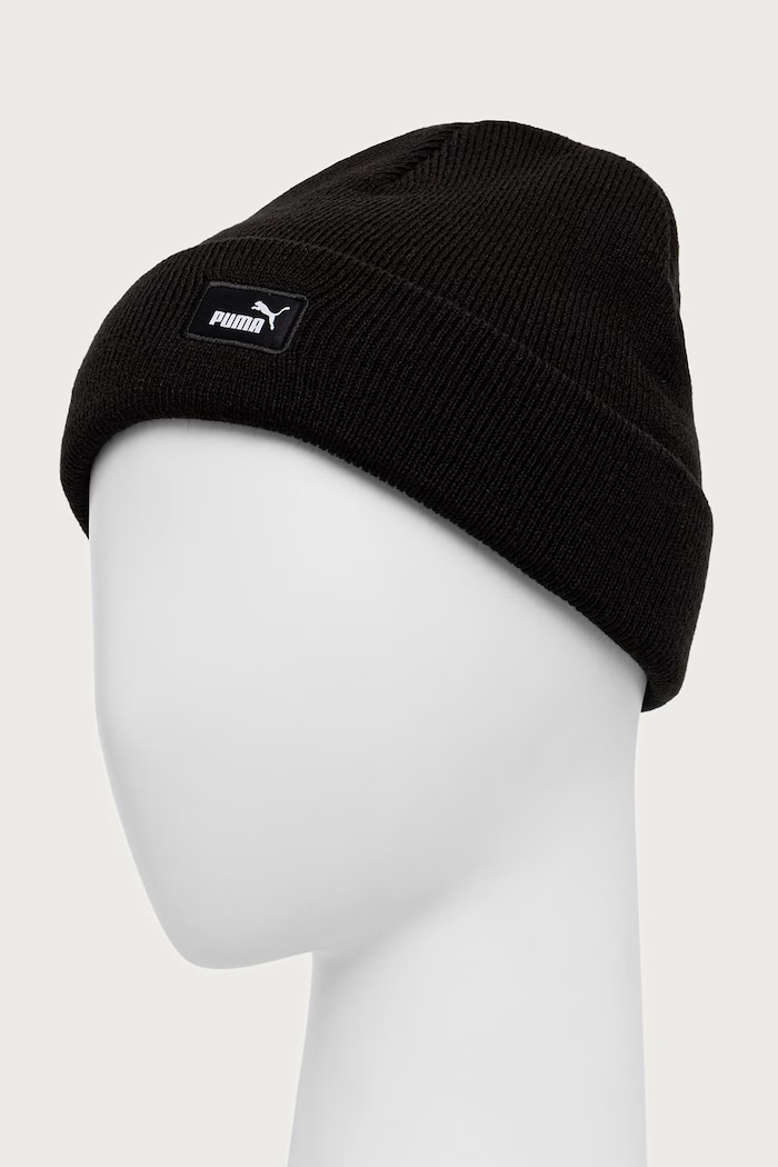 Puma Czapka dziecięca CLASSIC Low Crown Beanie Jr 276060 czarny AW26