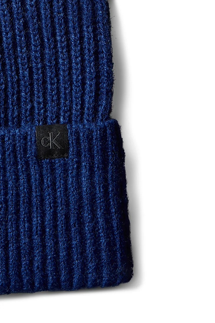 Calvin Klein Jeans czapka beanie dziecięca granatowy IU0IU00440.9BY2