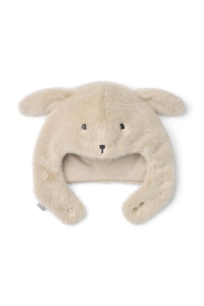 Liewood Kapa otroška Lillie Plush Rabbit Hat bež LW21142.9BY2