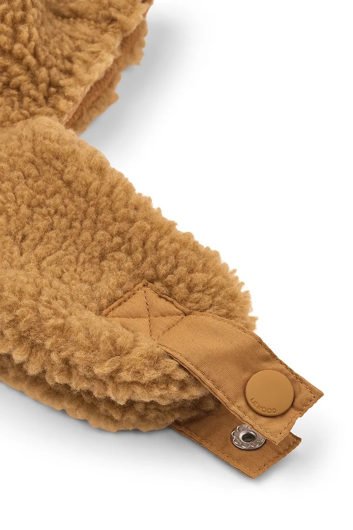 Czapka uszatka dziecięca Bravo Pile Hat w Ears Liewood LW20931.9BY2 brązowy