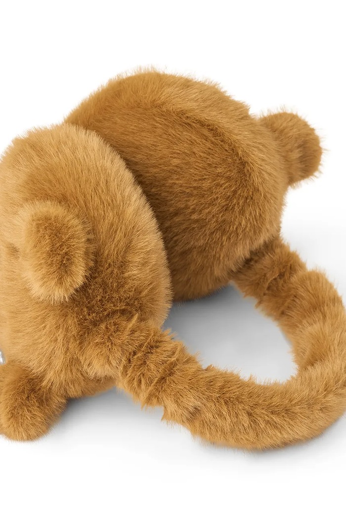 Liewood Naušniki otroški Timothy Plush Bear Ear Warmers LW20809.9BY2 rjava AW26