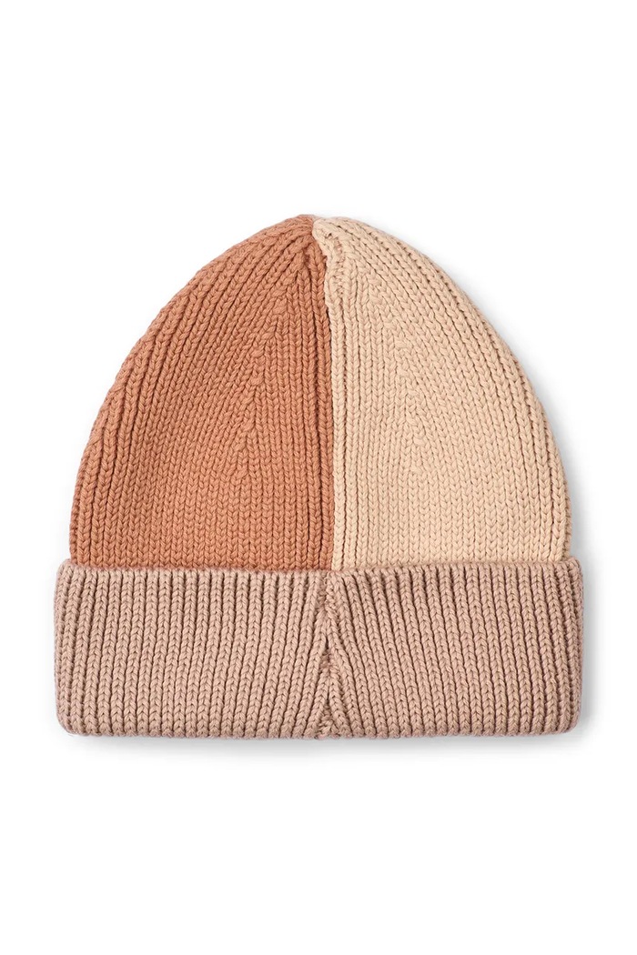 Liewood Czapka beanie dziecięca bawełniana Ezra Beanie LW20106.9BY2 różowy AW26