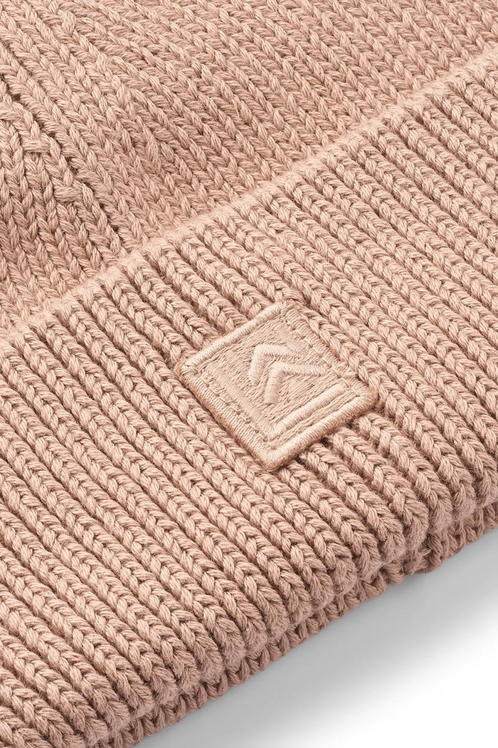 Chłopiec Liewood Czapka beanie dziecięca bawełniana Ezra Beanie LW20106.9BY2 różowy