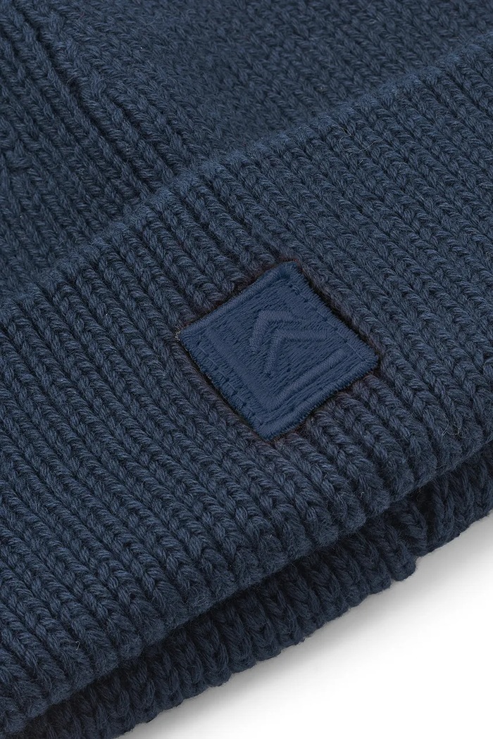 Deklice Liewood Kapa otroška bombažna Gina Beanie LW20105.9BY2 mornarsko modra