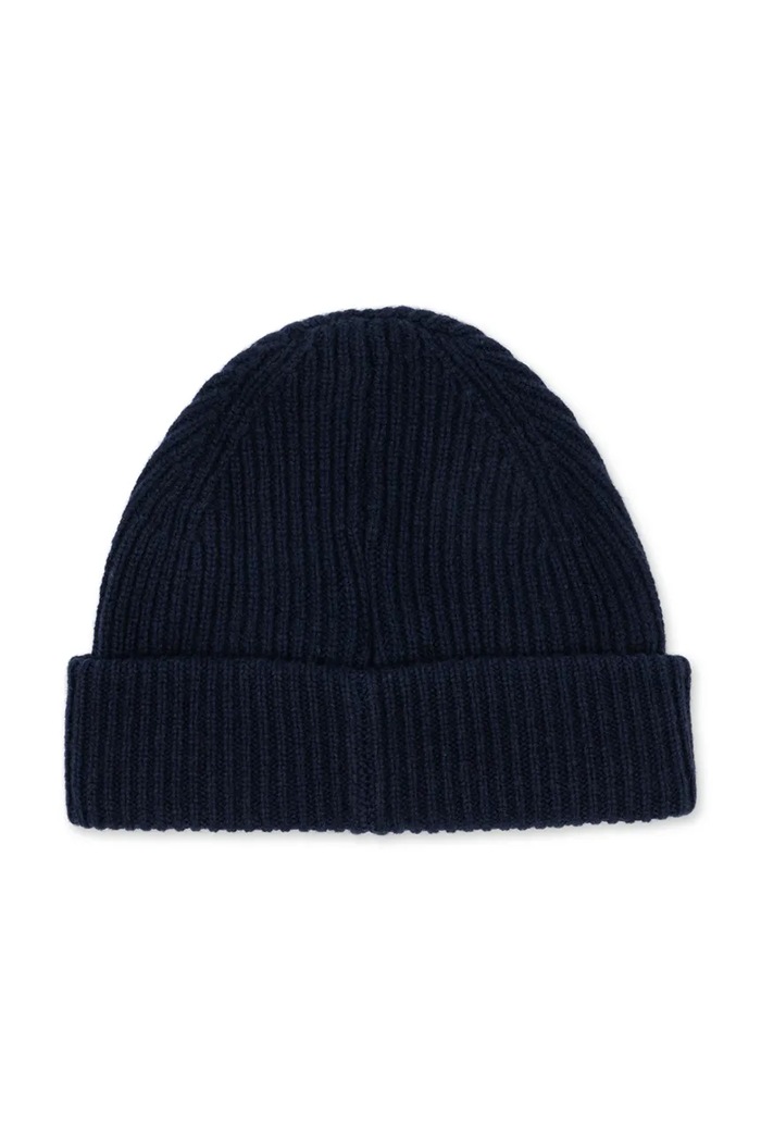 Konges Sløjd Czapka beanie dziecięca bawełniana BASIL BEANIE KS105696.9BY2 granatowy AW26