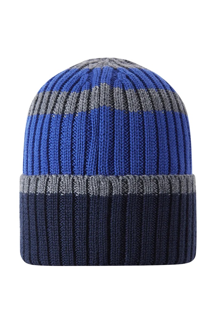 Reima czapka beanie dziecięca z wełną merino Vilpas 5300282C.9BY2 granatowy AW26