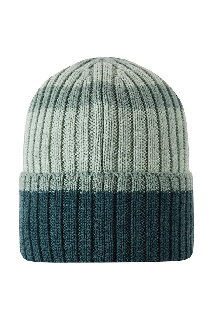 Reima czapka beanie dziecięca z wełną merino Vilpas 5300282C.9BY2 zielony AW26