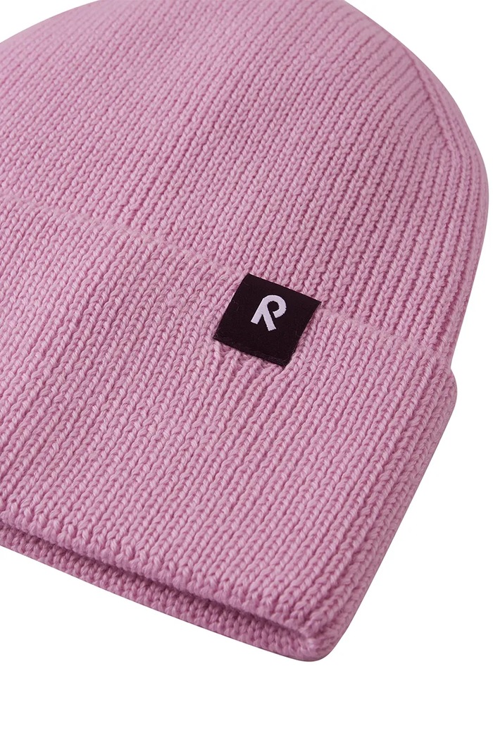 Chłopiec Reima czapka beanie dziecięca z wełny merino Reissari 5300022B.9BY2 różowy