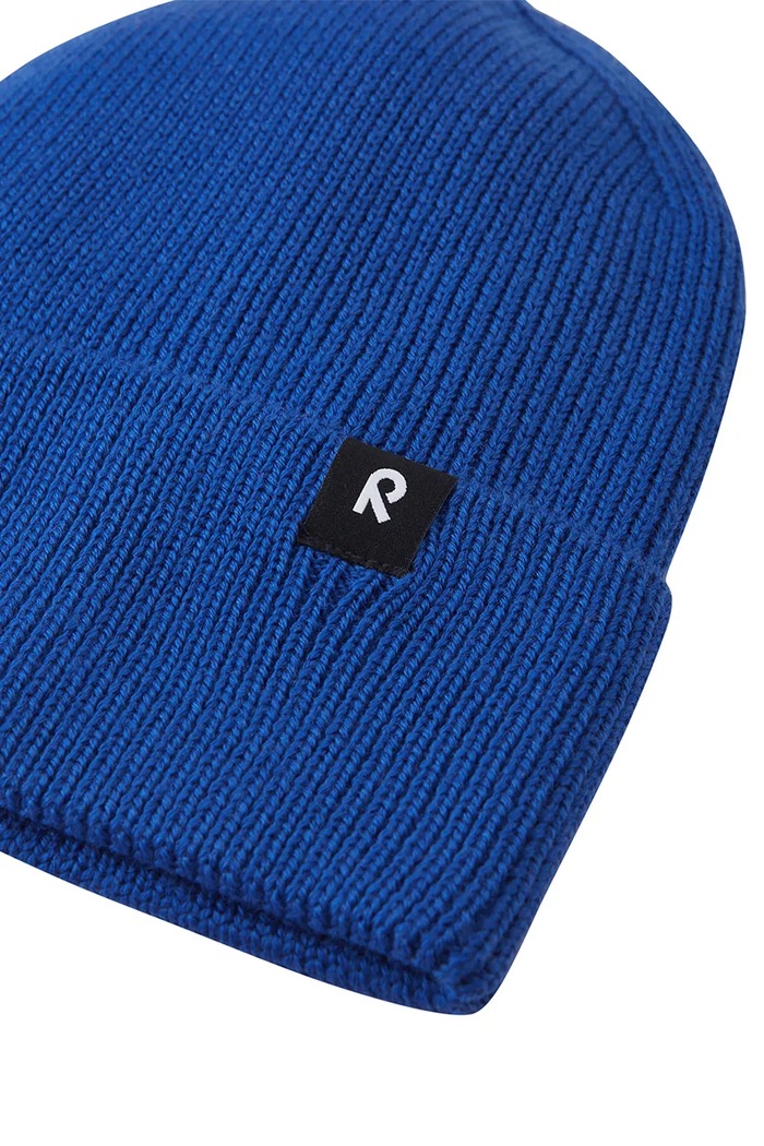 Chłopiec Reima czapka beanie dziecięca z wełny merino Reissari 5300022B.9BY2 niebieski