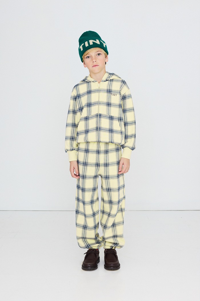 Chłopiec Tinycottons Czapka beanie dziecięca wełniana TINY BEANIE AW26.141 zielony
