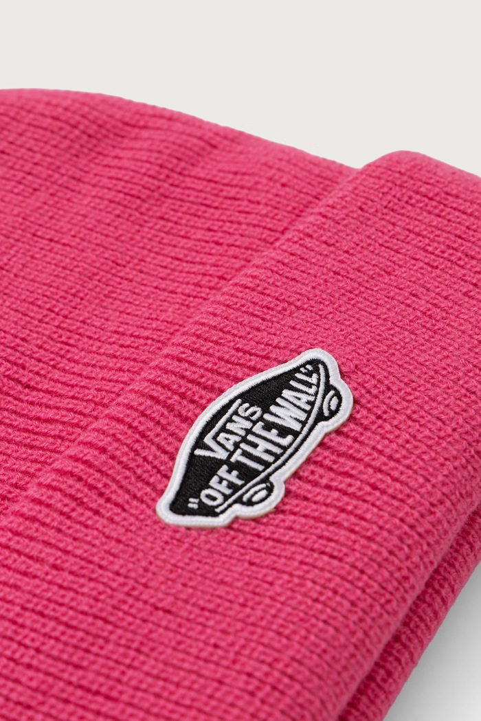 Vans czapka beanie dziecięca Stretch Logo Tall Cuff Bean VN000Q1FGSE1 różowy AW26