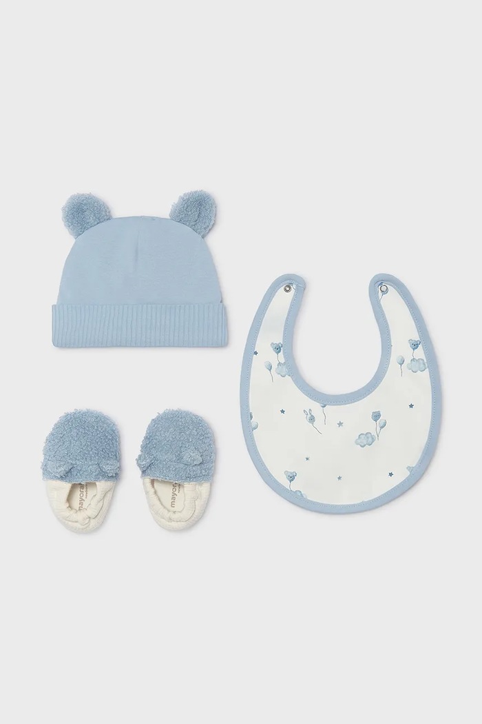 Mayoral Newborn Set dojčenský s bavlnou 9169.1A.Newborn.9BY2 modrá AW26