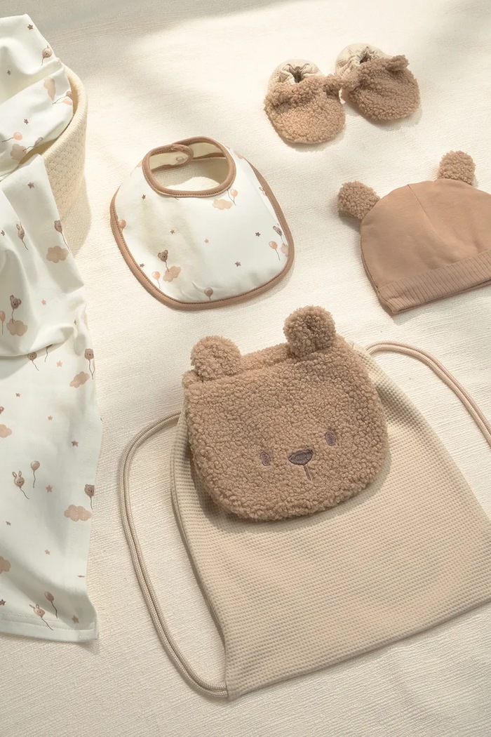 Mayoral Newborn Комплект для младенцев с хлопком бежевый 9169.1A.Newborn.9BY2