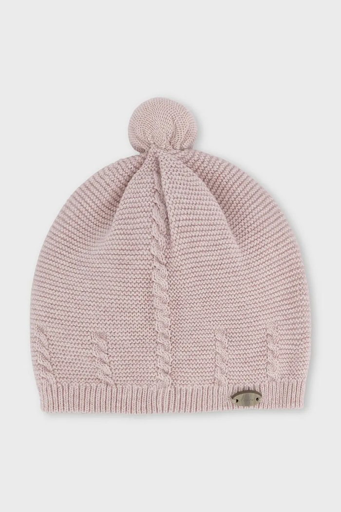 Mayoral Newborn шапка для младенцев хлопковая розовый 9127.1B.Newborn.9BY2