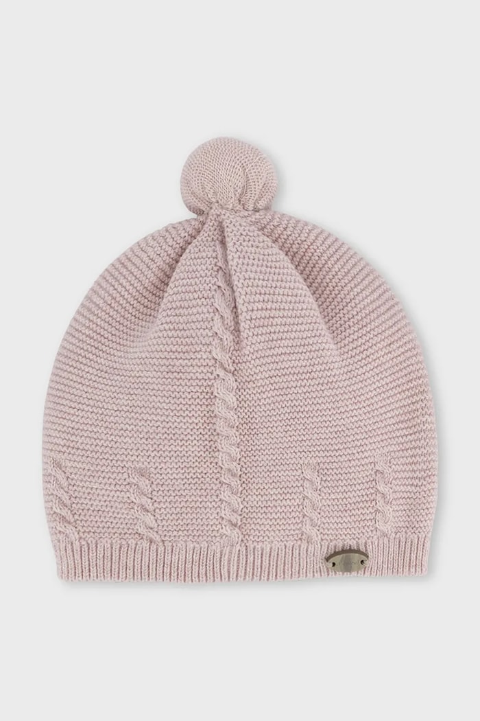 Mayoral Newborn шапка для младенцев хлопковая розовый 9127.1B.Newborn.9BY2