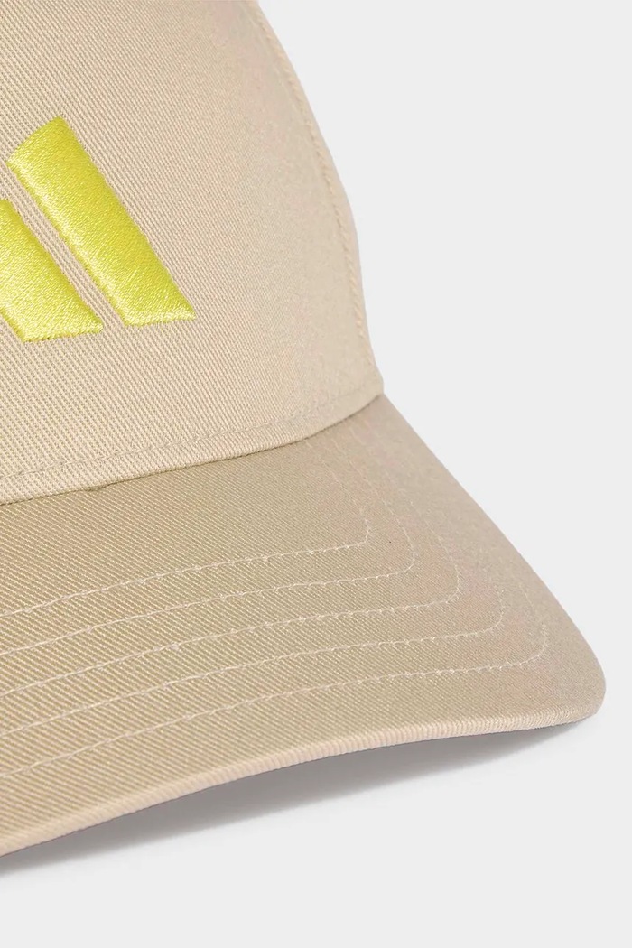 adidas Performance καπέλο μπέιζμπολ παιδικό βαμβακερό μπεζ KQ9232