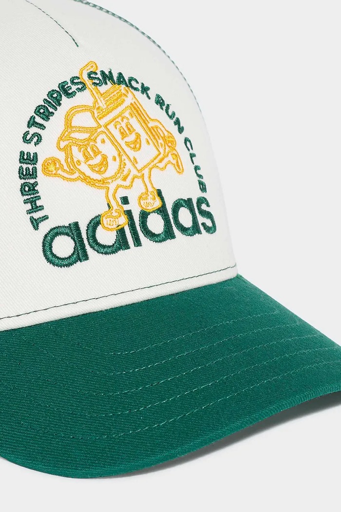 adidas Performance καπέλο μπέιζμπολ παιδικό βαμβακερό λευκό KQ6114