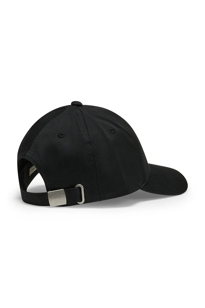Tommy Hilfiger czapka z daszkiem dziecięca bawełniana KA0KA00033.9BY2 czarny AW26