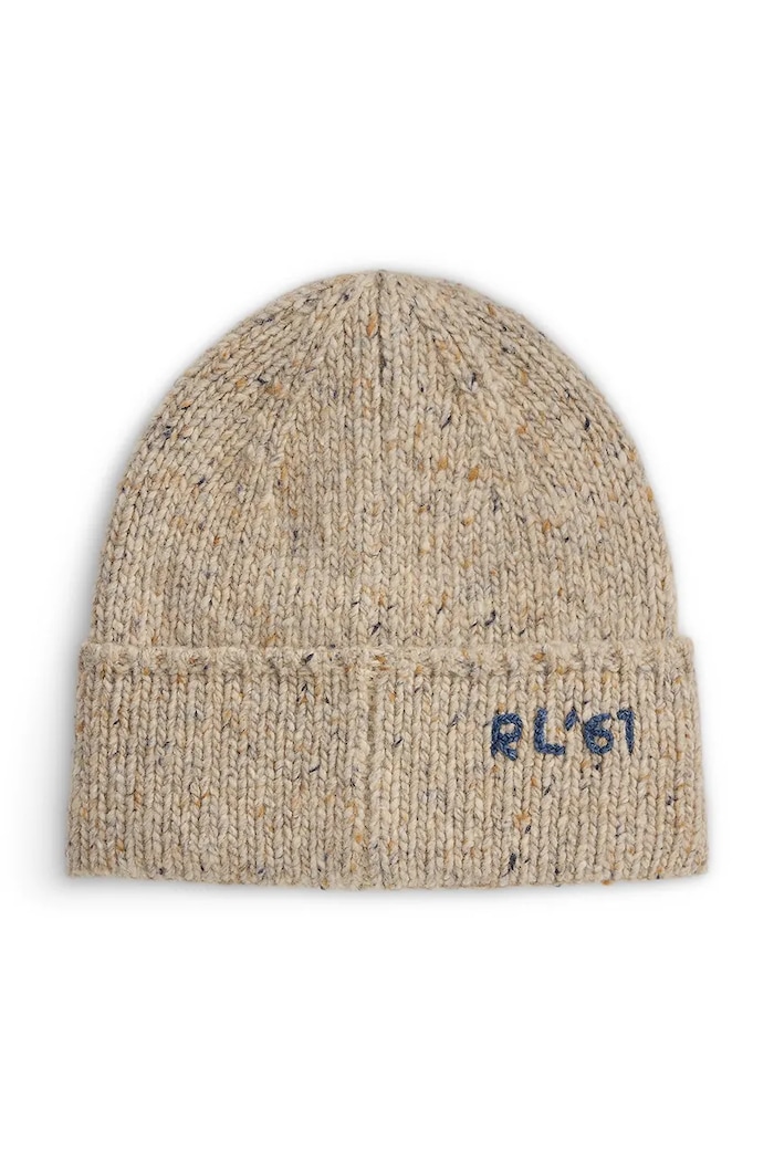 Polo Ralph Lauren Шапка бийни вълнена мъжка 449959366008 бежов AW26