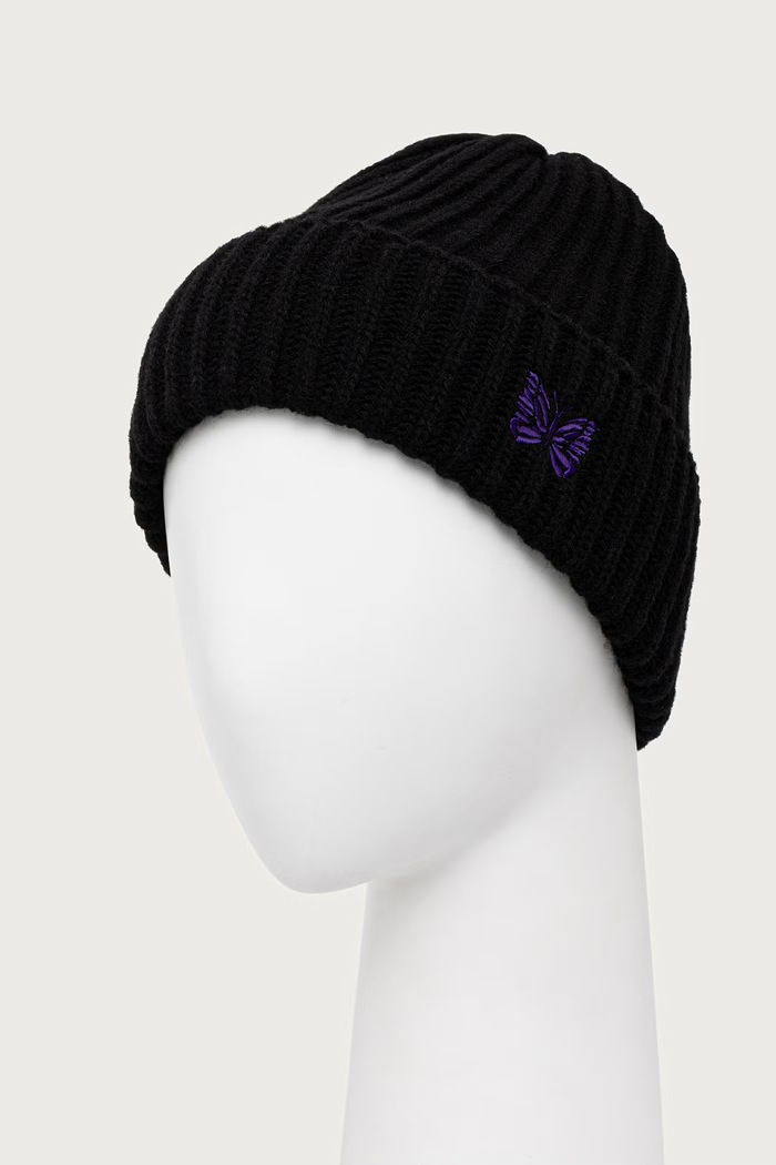 Needles Шапка вовняна чоловіча TY062 чорний AW26