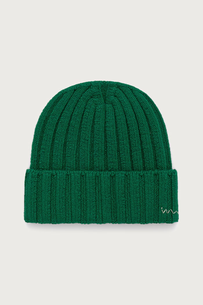 Visvim Men's cashmere beanie green 125203003009